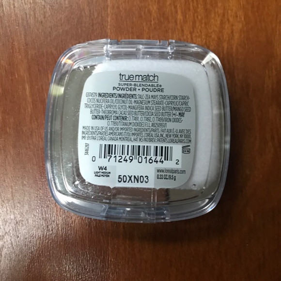 L’Oréal Paris True Match Super-Blendable Powder W4 Light Medium 0.33 oz/9.5 g - Picture 4 of 6